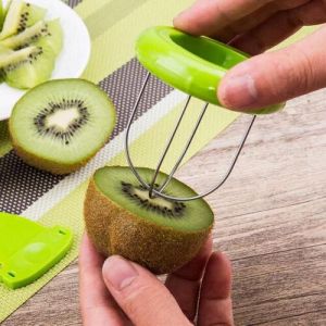 הכל לבית מטבח Kiwi Cutter Kitchen Detachable Creative Fruit Peeler Salad Cooking Tools...