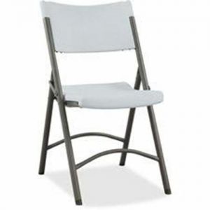 הכל לבית סלון Lorell Heavy-duty Tubular Folding Chairs - 4/CT - LLR62515 OVZ