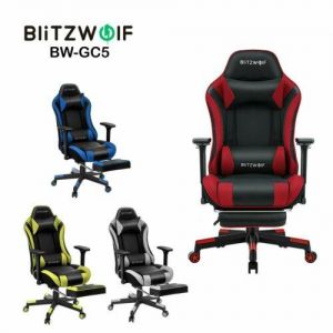 הכל לבית גיימינג BlitzWolf BW-GC5 Reclining Ergonomic Computer Office Gaming Chair with Footrest